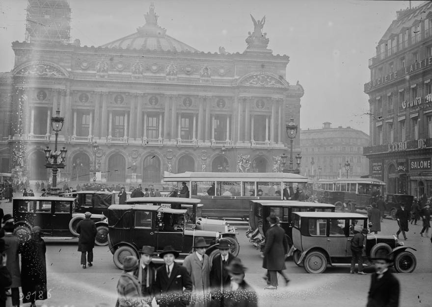 The Palais Garnier Opéra - Paris 1925